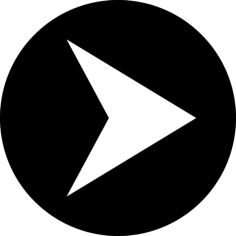 Right Arrow In A Circle Stencil Svg Vector, Free Vectors File